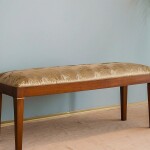 Fabric 2 Seater Dining Bench