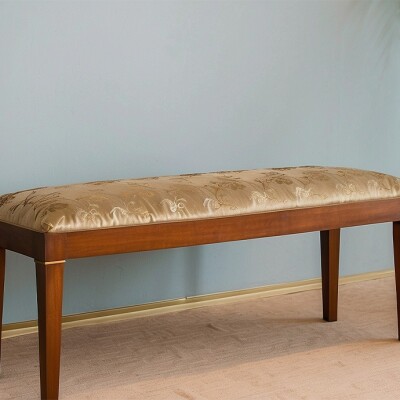 Fabric 2 Seater Dining Bench