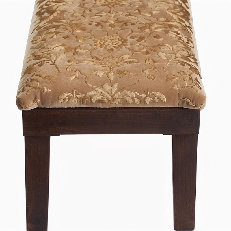 Fabric 2 Seater Dining Bench