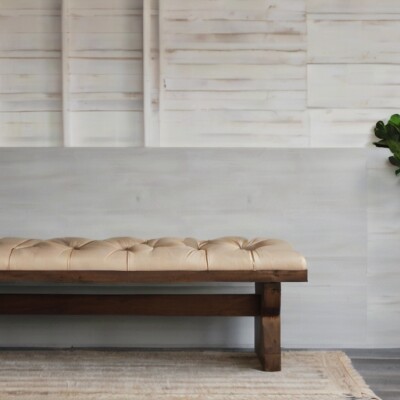 2 Seater Cushioned Dining Bench