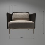 Modern Lounge Single Seat Sofa Set