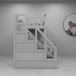 White Twin Sleeper Bunk Beds