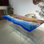 Luminous Night Glowing Epoxy Dining Table