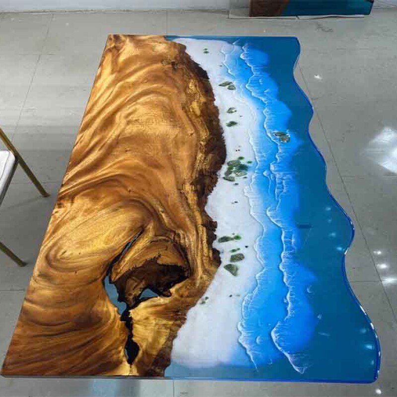 Luminous Night Glowing Epoxy Dining Table