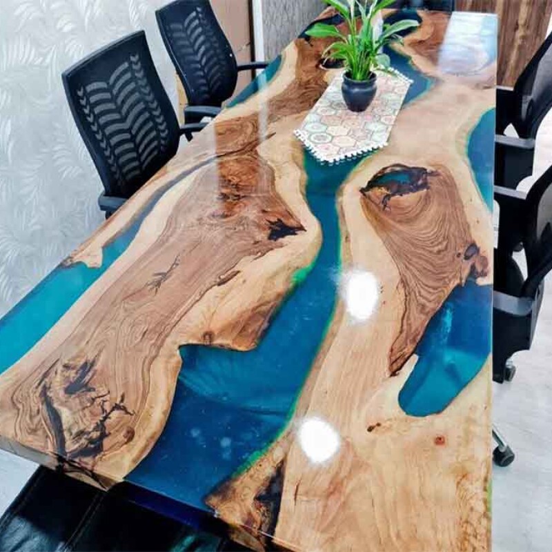 Luminous Epoxy Dining Table