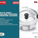 Prestige Svachh Steel Outer Lid Pressure Cooker 5L