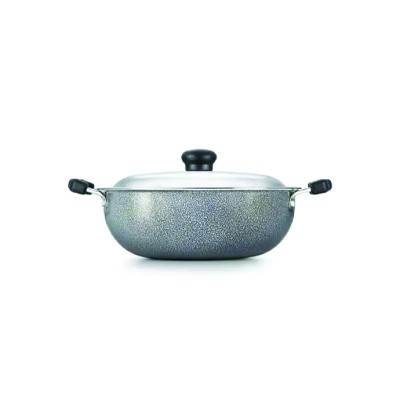 Prestige Omega Non-Stick Select plus Kadai With Lid, 250MM