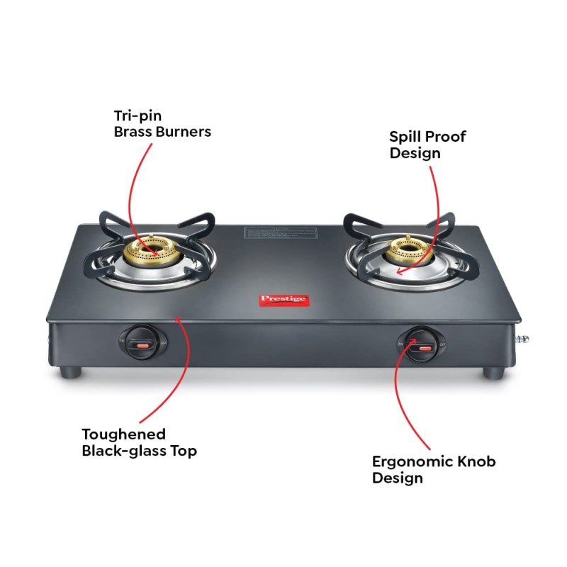 Prestige Magic Plus 2 BRNR Gas Stove