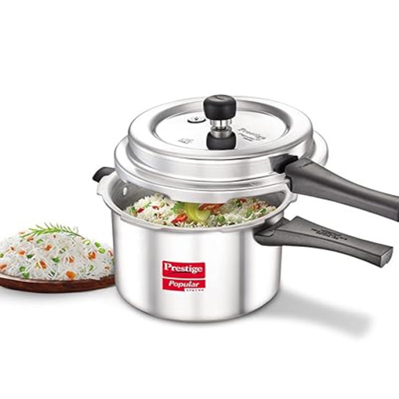 Prestige Popular Svachh Outer Lid Pressure Cooker, 5L
