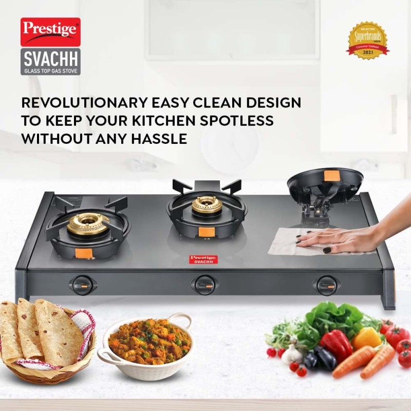 Prestige Svachh Duo 3B Gas Stove