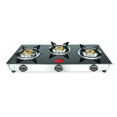 Pigeon Glass Top Ayush 3 Burner
