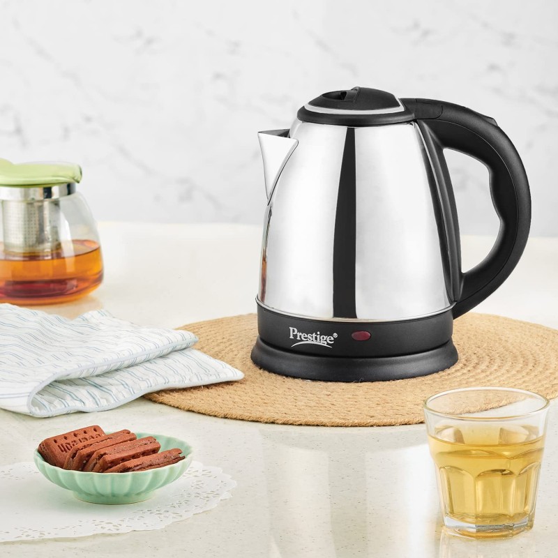 Prestige PKOSS 1.5 L Stainless Steel Kettle