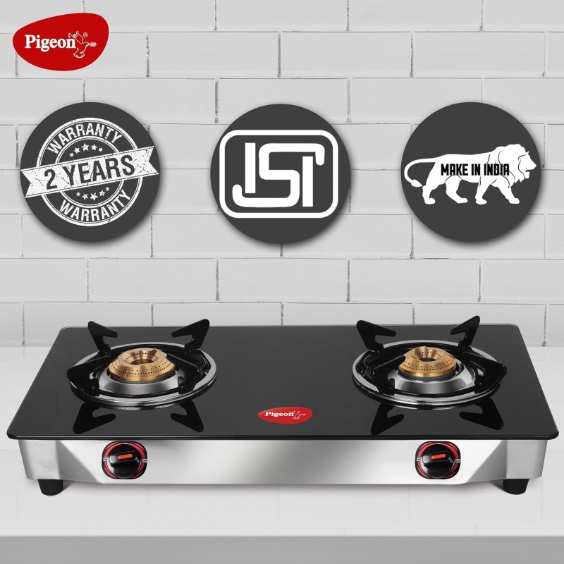 Pigeon - Glass Top 2 Burner Favourite