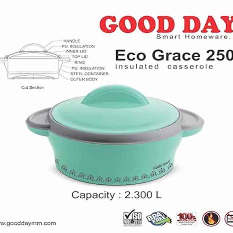 Good Day Casserole Garnet 2500 ML