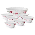 Larah Fluted Pudding Set 7 Pcs