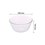 Borosil Mixing Bowl 1.3L