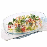 Borosil Oval Baking Dish 1.6L
