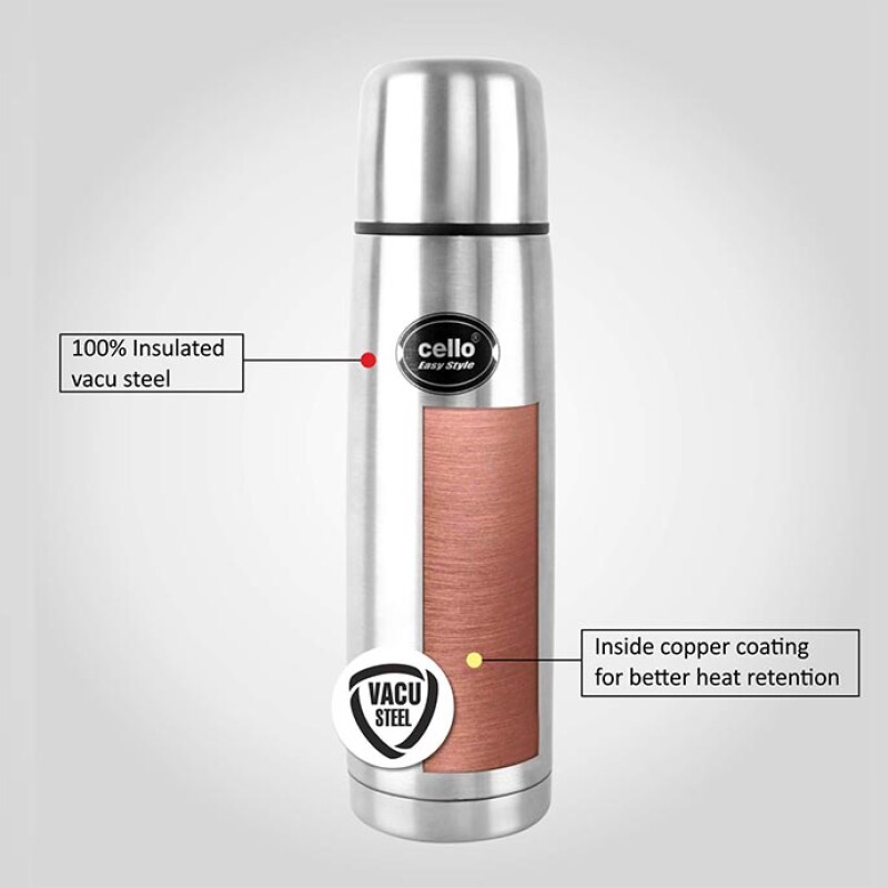 Cello Easy Style Stainless Steel Flask 500ML