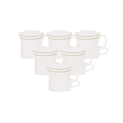 Clay Craft Tea Set 110 Gold Line (16 PCs)