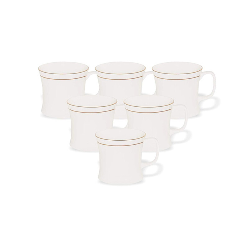 Clay Craft Tea Set 110 Gold Line (16 PCs)