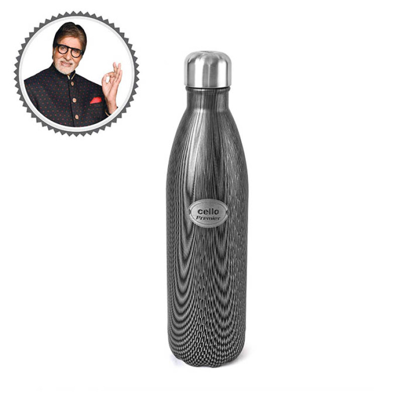 Cello Premier Stainless Steel Bottle 750ML