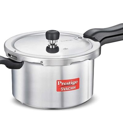 Prestige Svachh Steel Outer Lid Pressure Cooker 5L