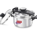 Prestige Svachh Clip-on Mini Stainless Steel 3 Litre Outer Lid Pressure Cooker