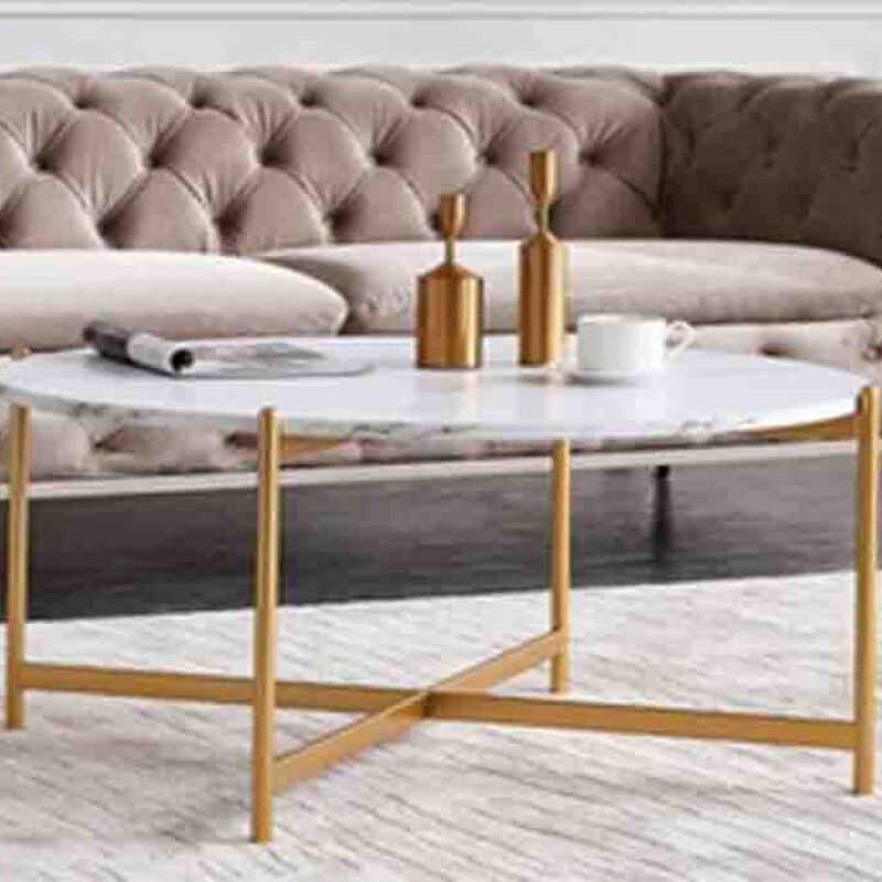 BH Engineered Cross Leg Coffee Table