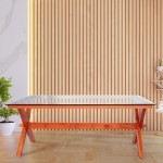 TP Dining Set Wood Top