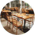 Hotel tables