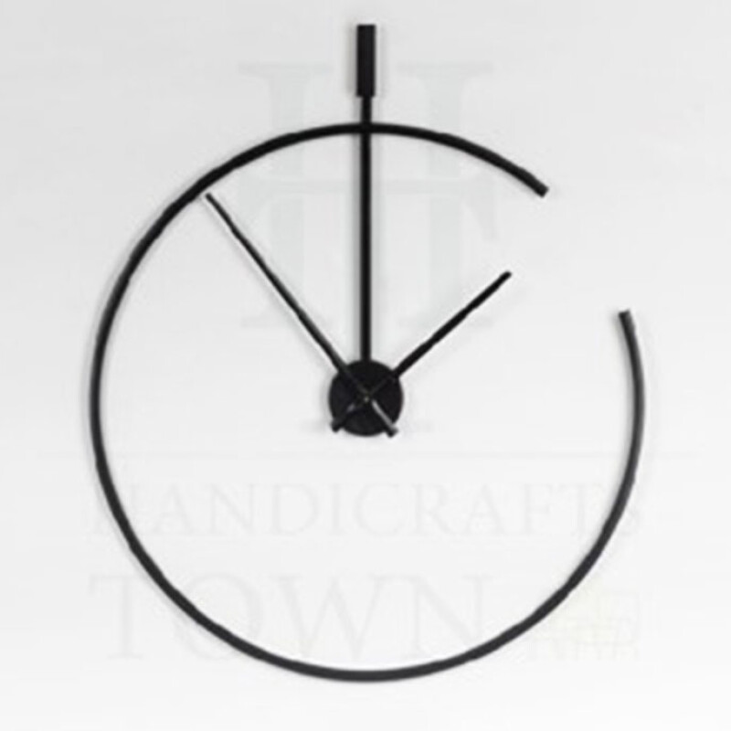 Large Metal Wall Clock HT