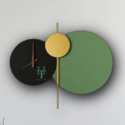 Modern Minimalism Metal Wall Clock HT