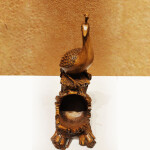 Handcrafted Wooden Bird FL BL 3231