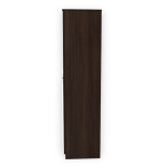 Engineering Wood 2 Door Wardrobe in Brown Teak & White