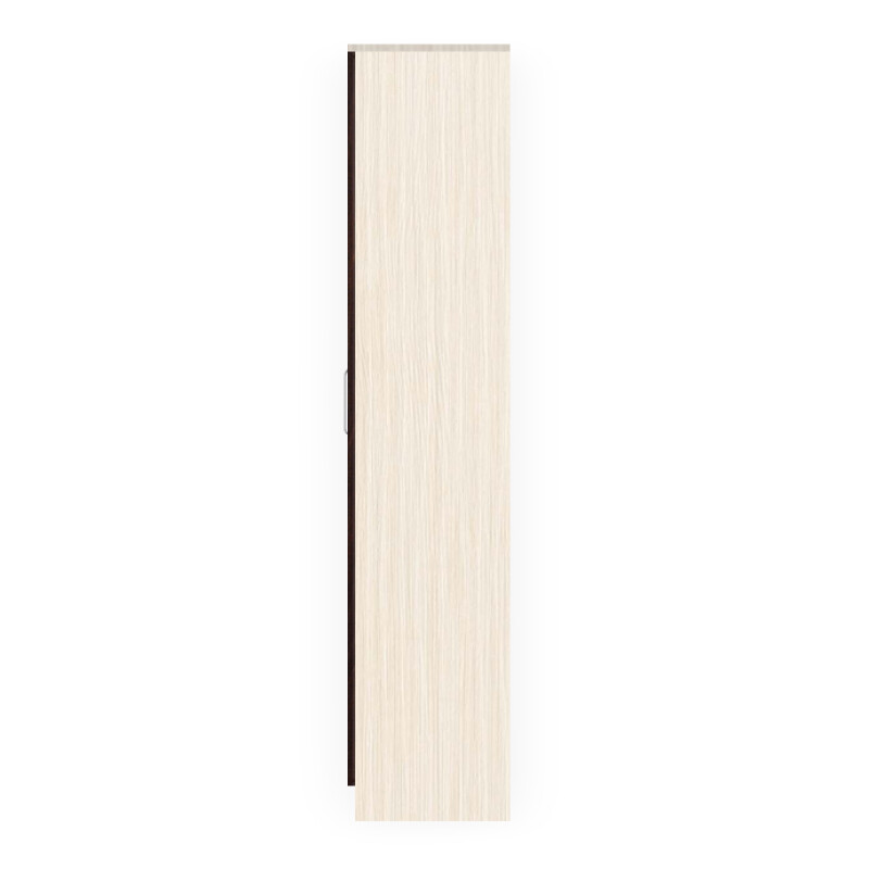 BHF 3 Door Wardrobe in Dark Maple & Hiland Pine Finish