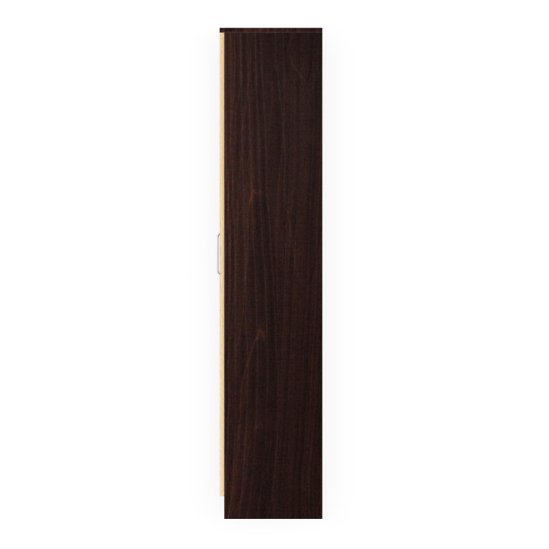 BHF 3 Door Wardrobe in Dark Maple & Ice Beech Finish