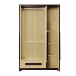 Premium 3 Door Wardrobe in Alberta Maple Finish