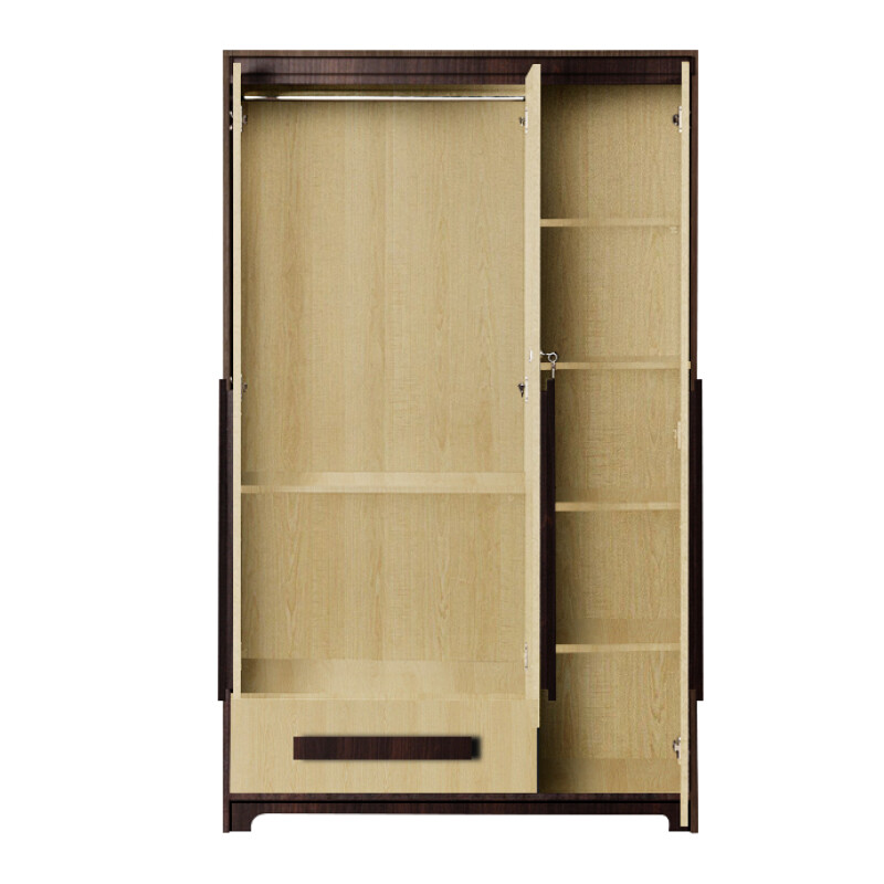 Premium 3 Door Wardrobe in Alberta Maple Finish