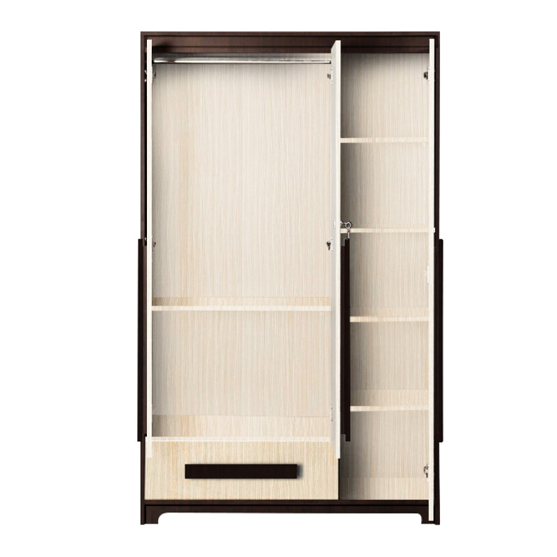 Premium 3 Door Wardrobe in Hiland Pine Finish