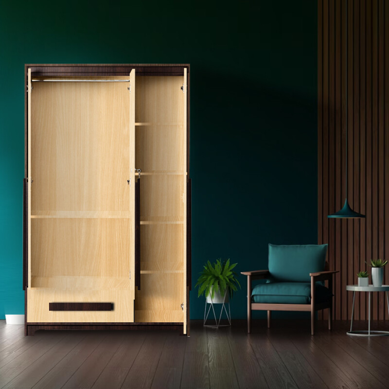 Premium 3 Door Wardrobe in Ice Beech Finish