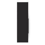 Premium 3 Door Wardrobe in Black & White Finish