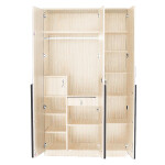 Engineering Wood 3 Door Wardrobe in Hiland Pine