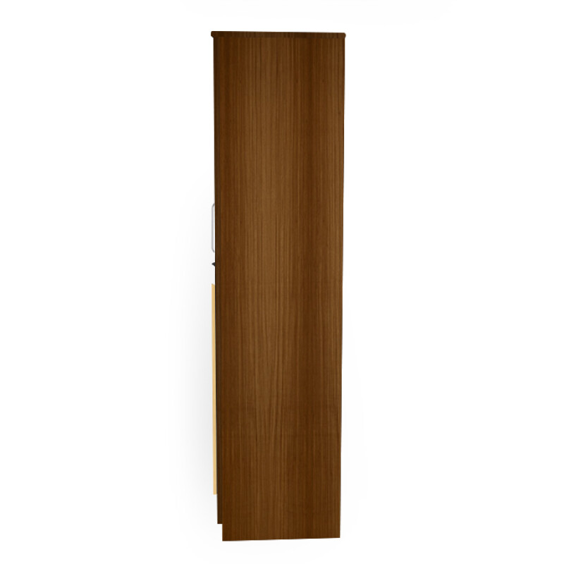 Engineering Wood 3 Door Wardrobe in Mysore Teak & Bavarian Beech