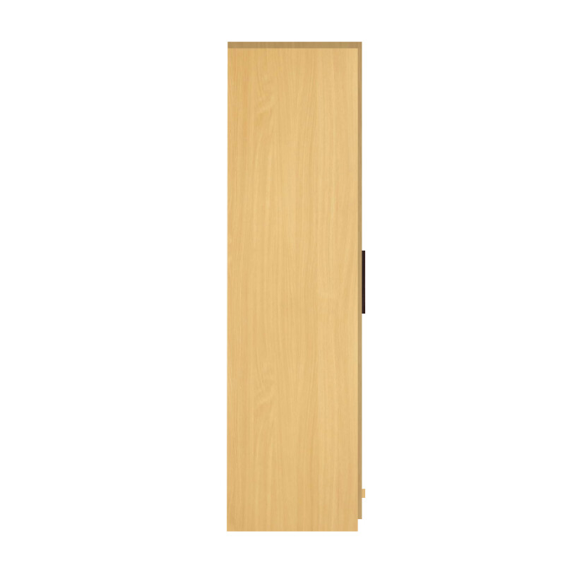 Engineering Wood 4 Door Wardrobe in Dark Maple & Bavarian Beech