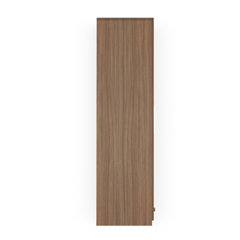 Engineering Wood 4 Door Wardrobe in Lorraine Walnut & White