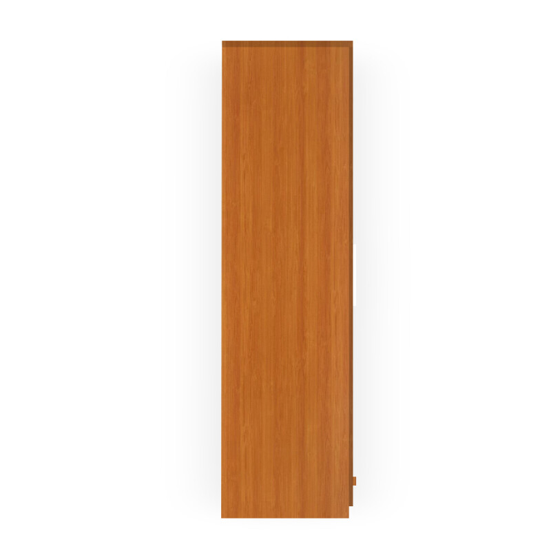 Engineering Wood 4 Door Wardrobe in Oxford Cherry & White
